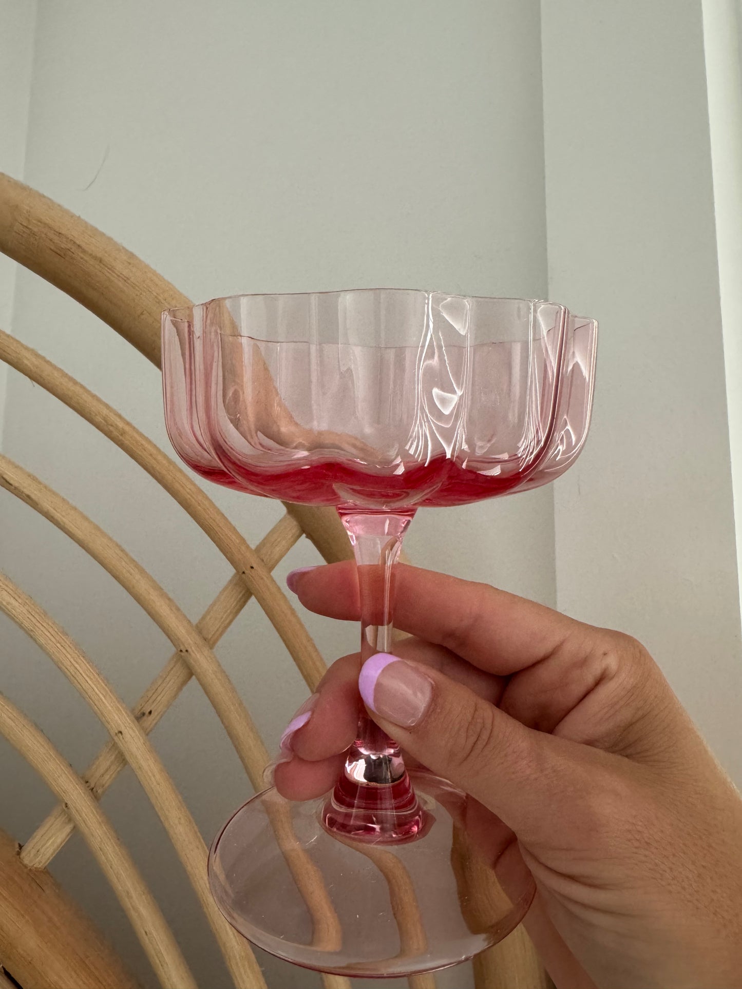 Flower Cocktail Glasses