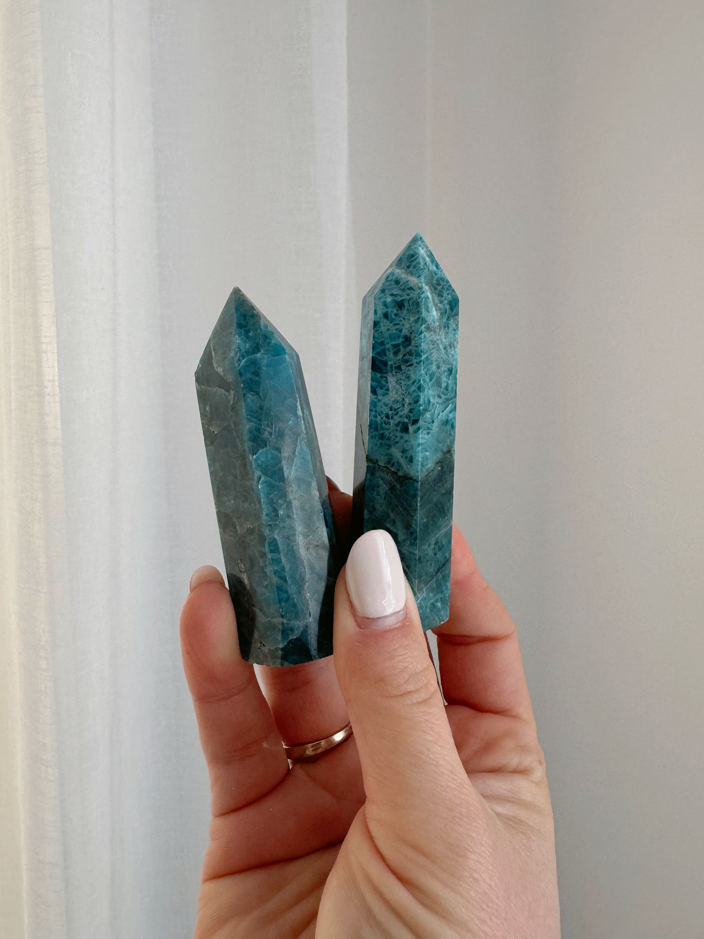 Blue Apatite Tower