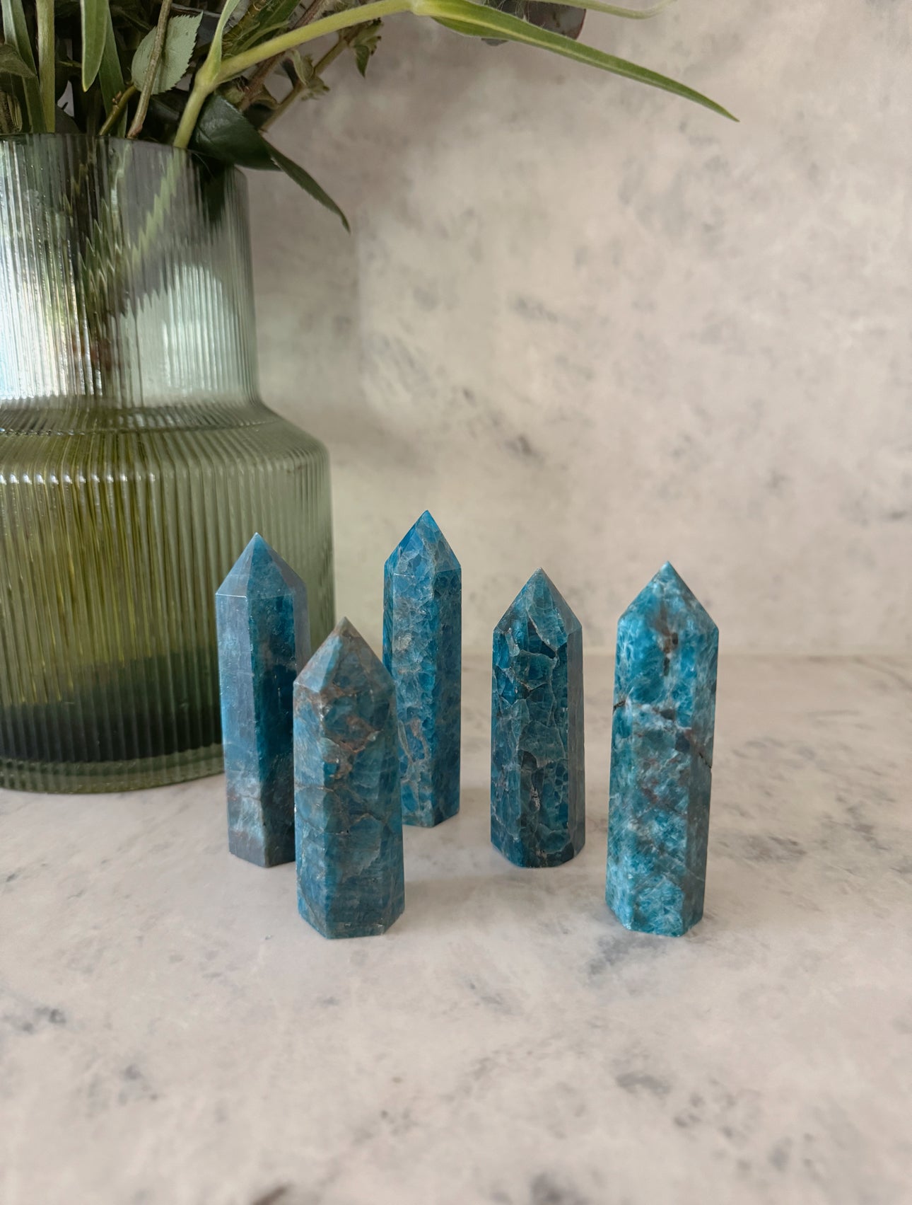 Blue Apatite Tower