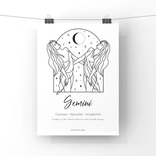 Goddess of the Zodiac - Wall Prints