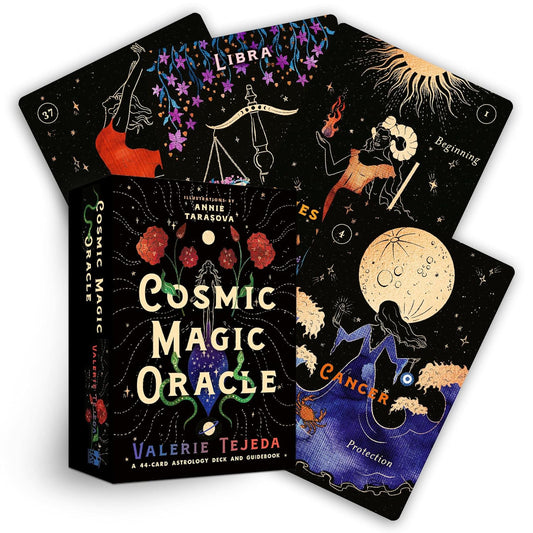 Cosmic Magic Oracle -A 44-Card Astrology Deck and Guidebook