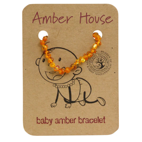 Golden Honey Baltic Amber Bracelet/Anklet