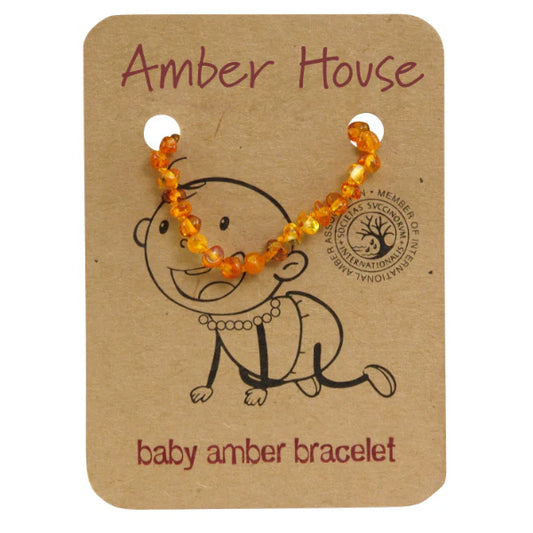 Golden Honey Baltic Amber Bracelet/Anklet