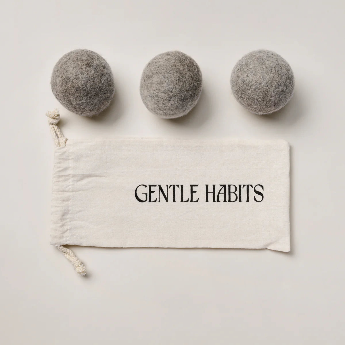 This is gentle habits - Dryer Wool Balls