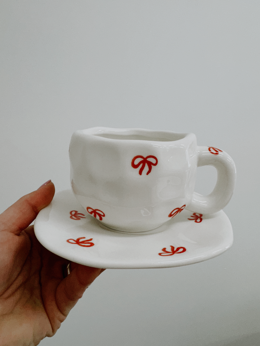 Bow Cup & Saucer