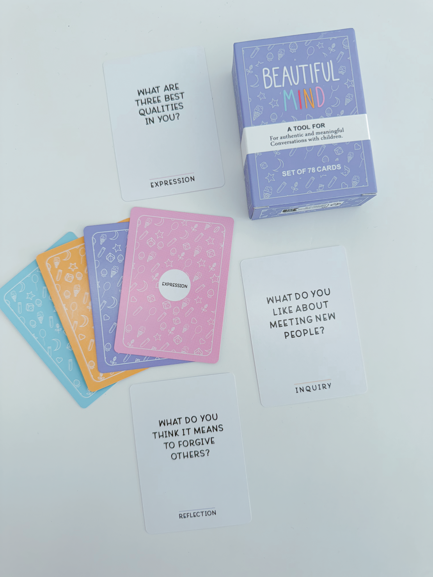 Beautiful Mind cards for kids