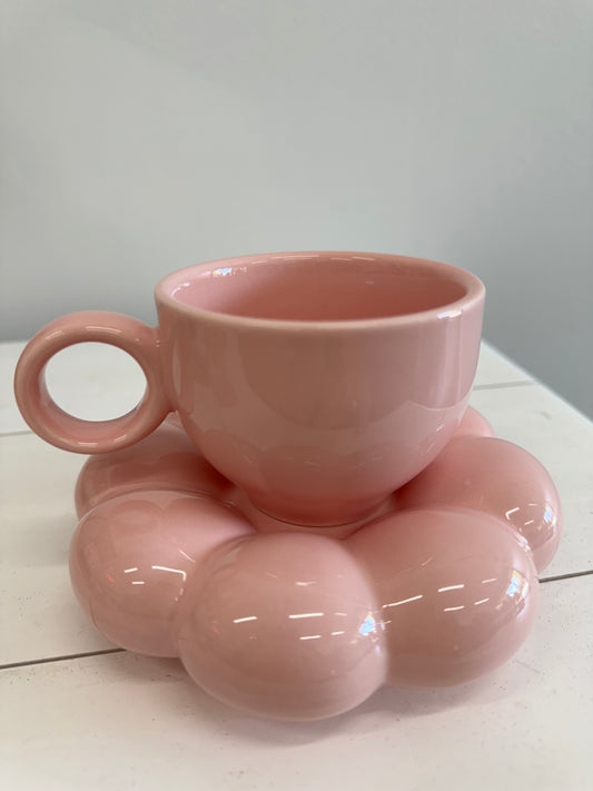 Marshmallow Cup & Saucer