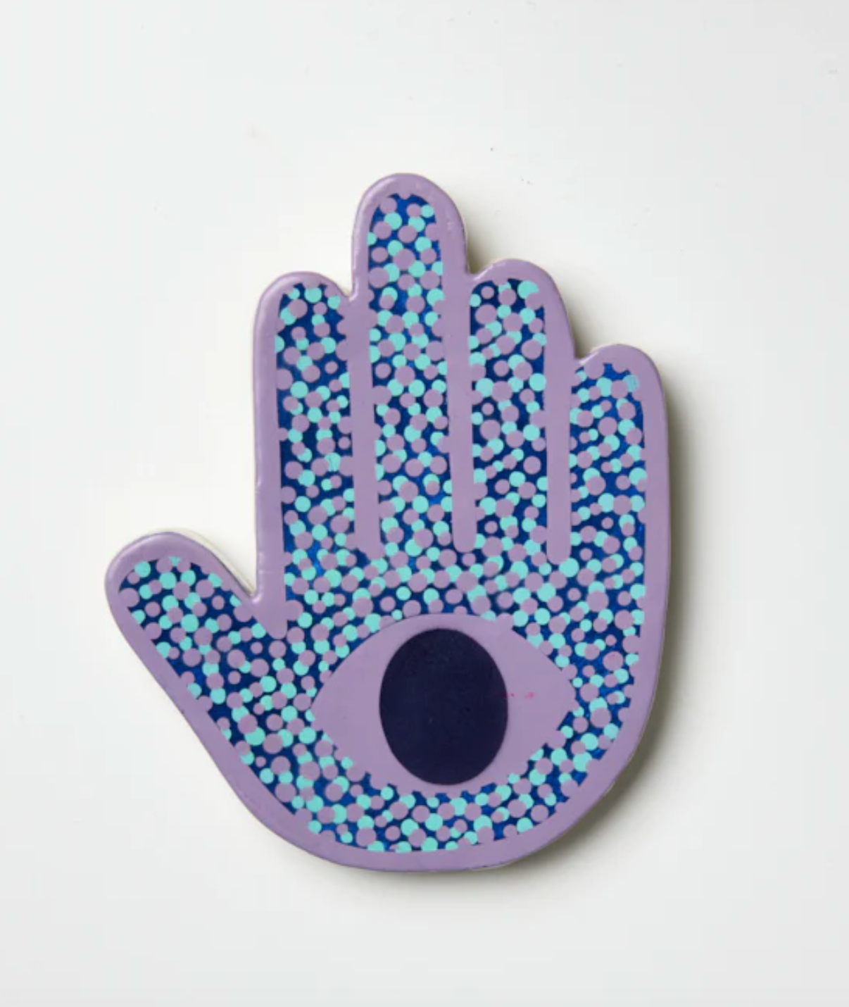 SIGNAL LAVENDER HAND - WALL ART