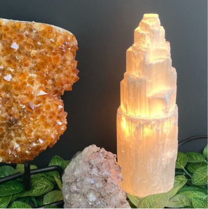 Selenite Lamps